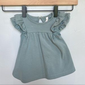 Quincy Mae Baby Girl 3-6mo Flutter Sleeve Dress